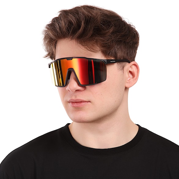 Okulary rowerowe Horsefeathers Proton matt black | mirror red 2026 - 5