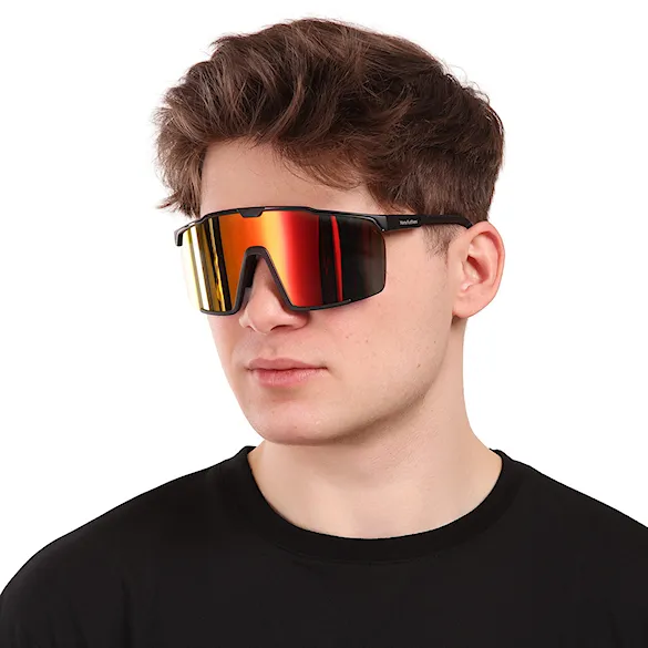 Bike Eyewear Horsefeathers Proton matt black | mirror red 2026 - 5