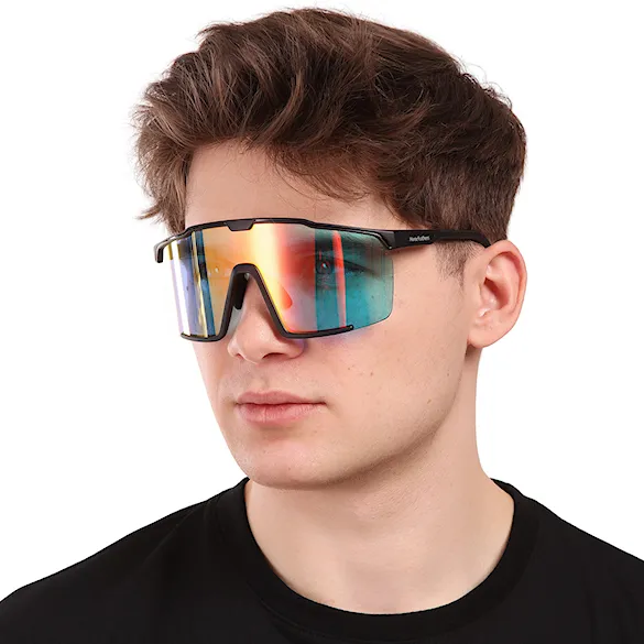 Bike Eyewear Horsefeathers Proton Photochromic matt black | mirror red 2026 - 5