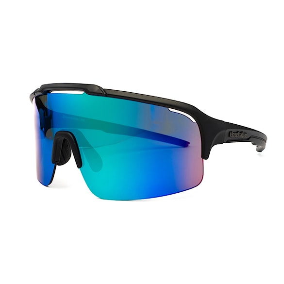 Bike okuliare Horsefeathers Recoil matt black | mirror green - 1