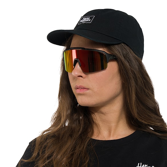 Bike Eyewear Horsefeathers Recoil matt black | mirror red - 3