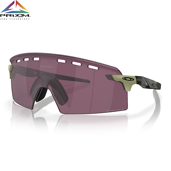 Bike okuliare Oakley Encoder Strike Vented fern swirl | prizm road black - 1
