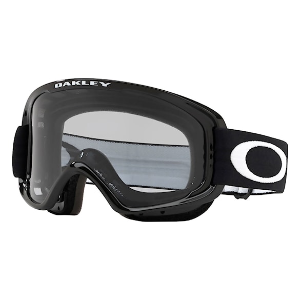 Okulary rowerowe Oakley O Frame MX jet black h2o | light grey - 1