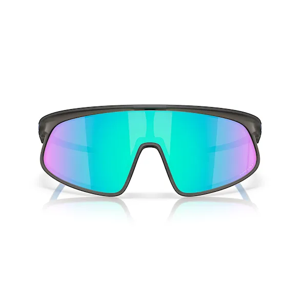 Bike okuliare Oakley RSLV matte grey smoke | prizm sapphire - 7