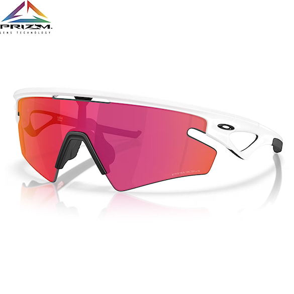 Bike okuliare Oakley Sphaera Slash matte white | prizm field - 1