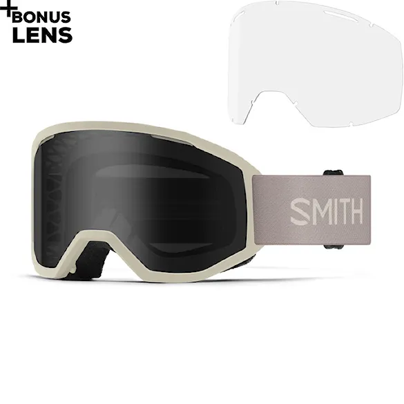 Okulary rowerowe Smith Loam MTB chalk | black mirror+clear 2026 - 1