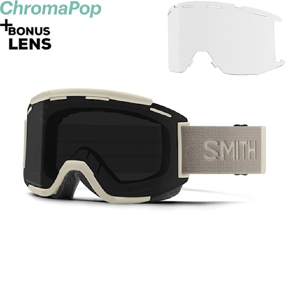 Bike brýle Smith Squad MTB chalk | cp sun black+clear 2026 - 1