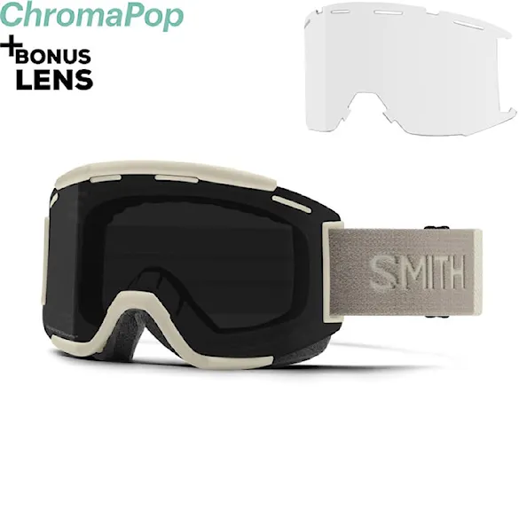 Bike brýle Smith Squad MTB chalk | cp sun black+clear 2026 - 1