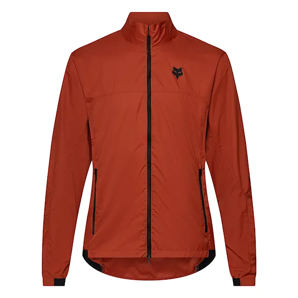 Bike kurtka Fox Ranger Wind Jacket amber scarlet 2026 - 3
