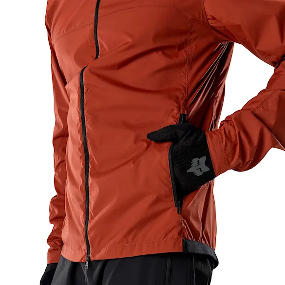 Bike kurtka Fox Ranger Wind Jacket amber scarlet 2026 - 6