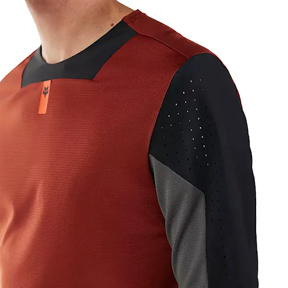 Bike dres Fox Defend SS Jersey rust 2025 - 4