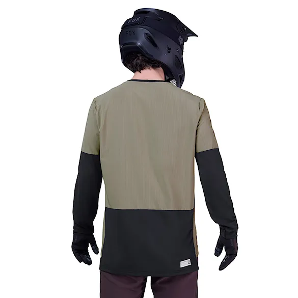 Bike dres Fox Defend Thermal Jersey adobe 2025 - 2