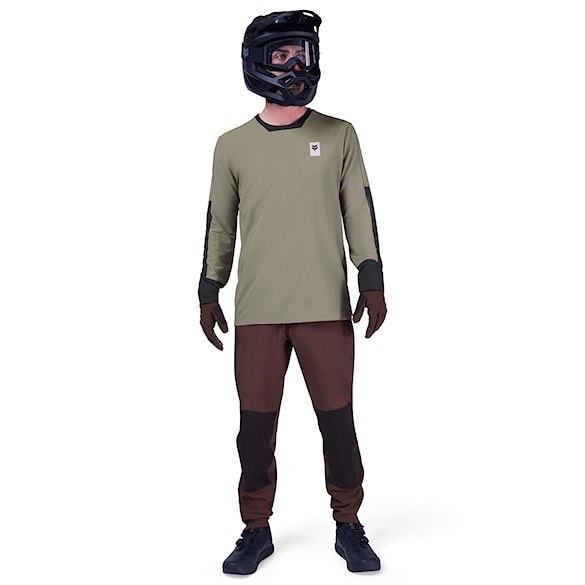 Bike koszulka Fox Defend Thermal Jersey adobe 2025 - 5