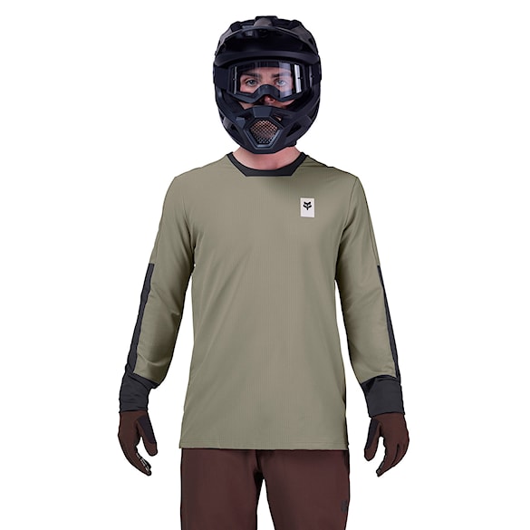 Bike koszulka Fox Defend Thermal Jersey adobe 2025 - 1