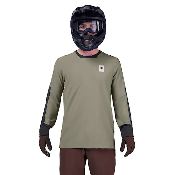 Bike dres Fox Defend Thermal Jersey adobe 2025 - 1