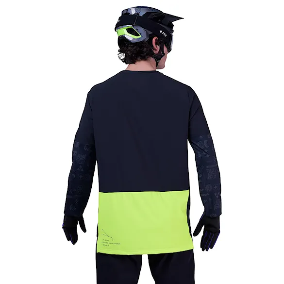 Bike dres Fox Defend Thermal Jersey Lunar SE black 2025 - 2