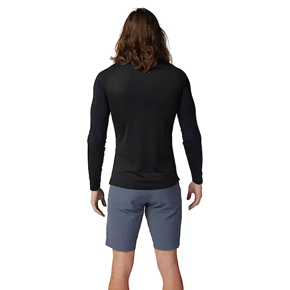 Bike Jersey Fox Flexair Ascent LS Jersey black 2025 - 2