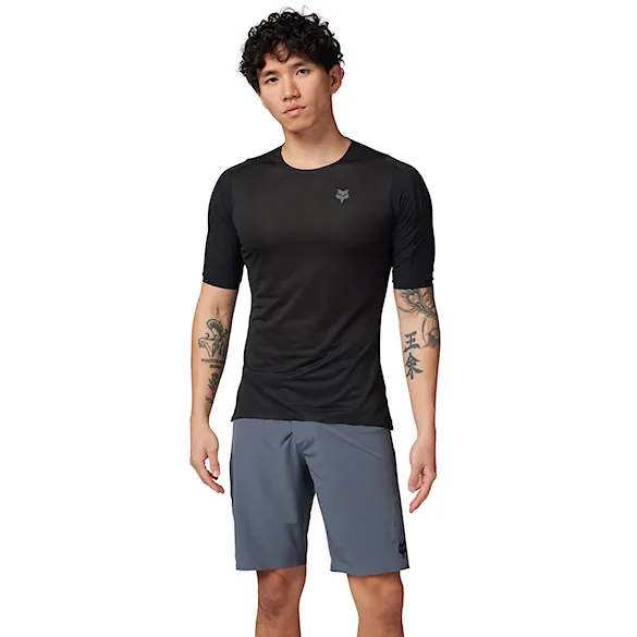 Bike Jersey Fox Flexair Ascent SS Jersey black 2024 - 1