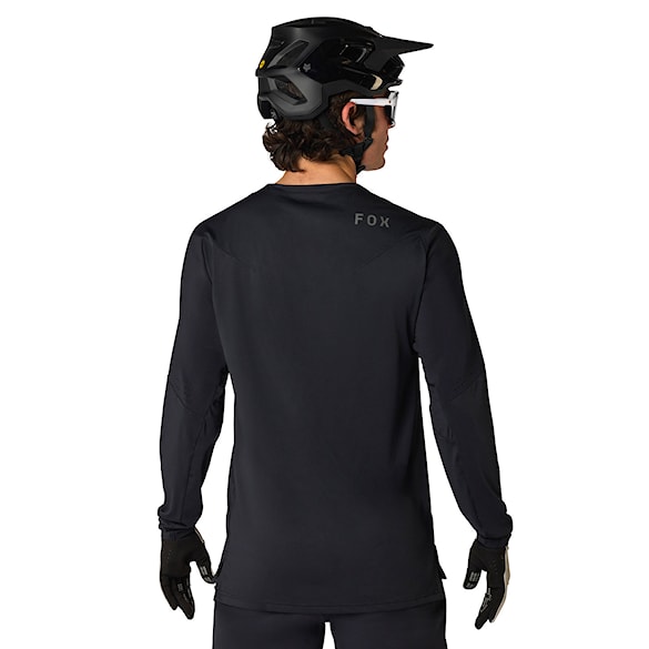 Bike Jersey Fox Flexair LS Jersey black 2026 - 2