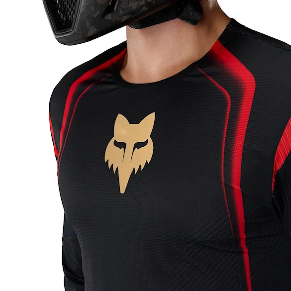 Bike dres Fox Flexair Ls Jersey Goldstone Se black 2026 - 7