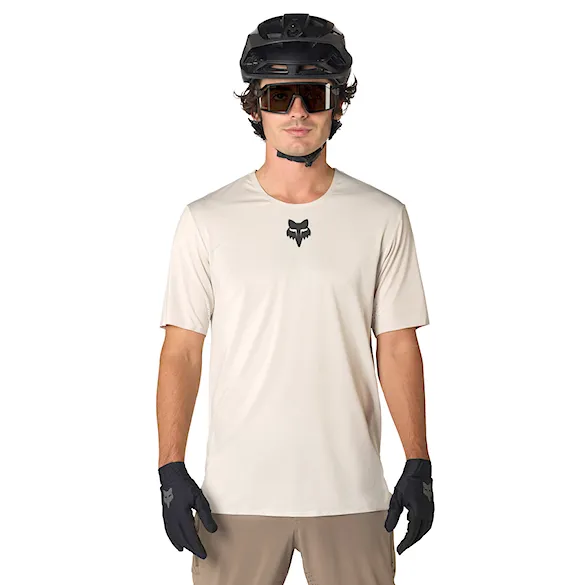 Bike Jersey Fox Flexair SS Jersey chalk 2026 - 1