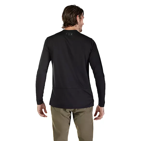 Bike koszulka Fox Ranger LS Jersey Fox Head black 2026 - 2