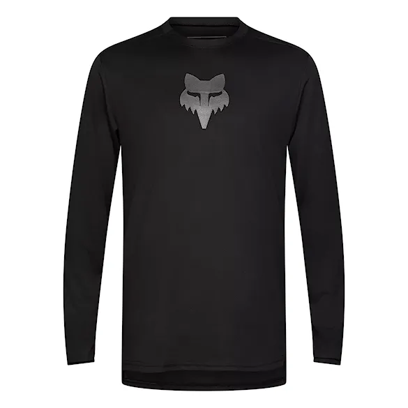 Bike koszulka Fox Ranger LS Jersey Fox Head black 2026 - 3