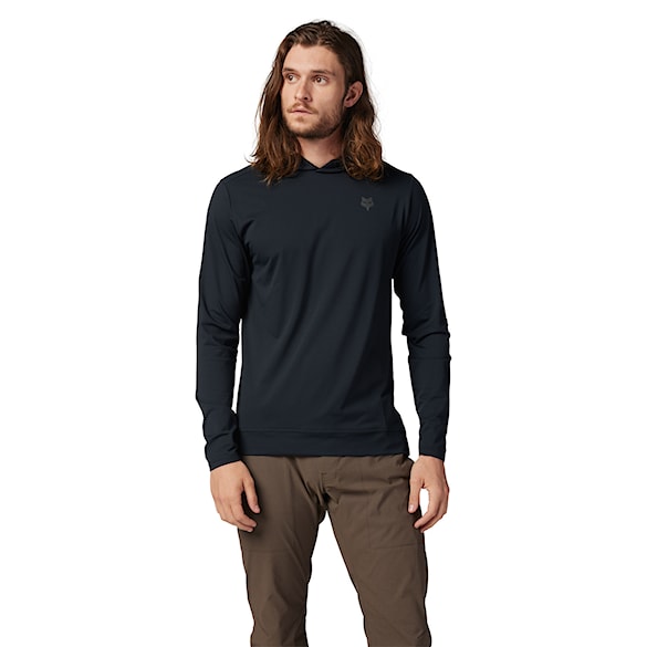 Bike dres Fox Ranger LS Sun Shirt black 2024 - 1