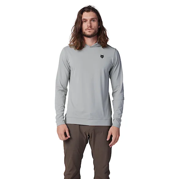 Bike dres Fox Ranger LS Sun Shirt grey vintage 2024 - 1
