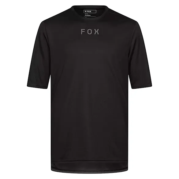 Bike Jersey Fox Ranger SS Jersey Wordmark black 2026 - 3