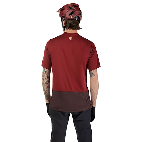 Bike dres Fox Ranger SS Jersey Wordmark rust 2025 - 2