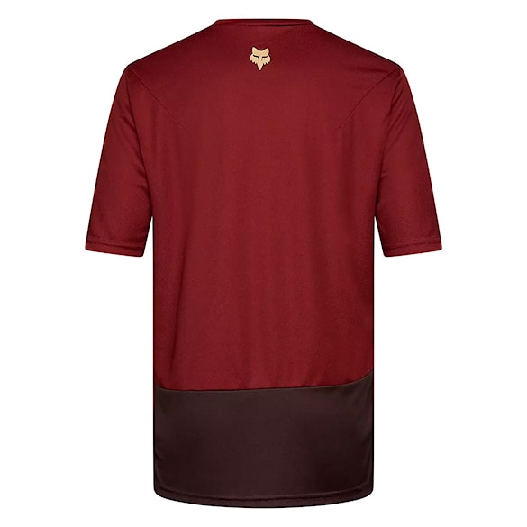 Bike dres Fox Ranger SS Jersey Wordmark rust 2025 - 4