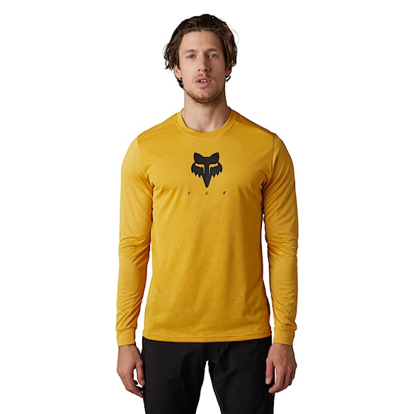Bike koszulka Fox Ranger Tru Dri LS daffodil 2023 - 1