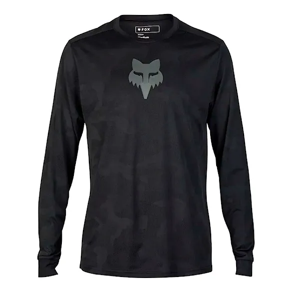 Bike Jersey Fox Ranger Tru Dri LS Jersey black 2026 - 2