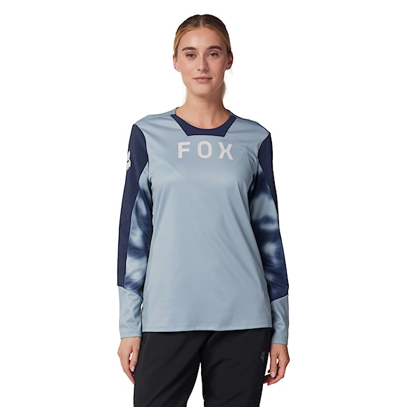 Bike dres Fox Wms Defend LS Jersey Taunt gunmetal 2024 - 1
