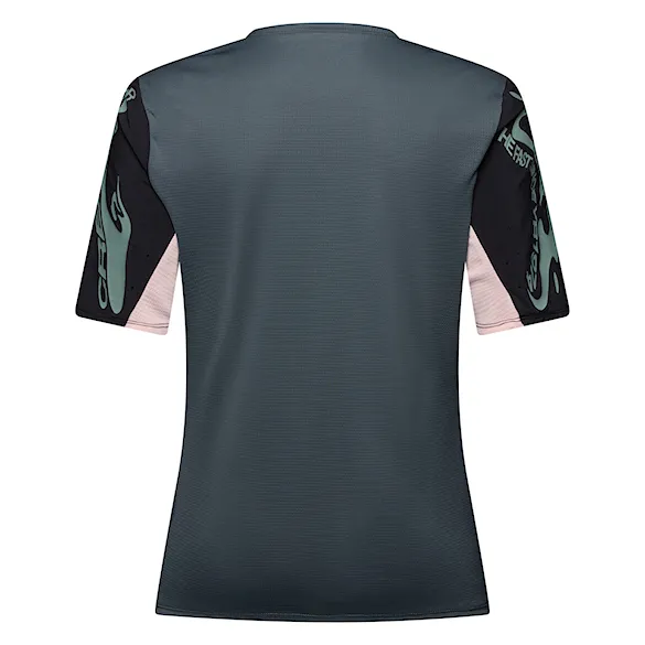 Bike Jersey Fox Wms Defend SS Jersey Creation deep cobalt 2026 - 2
