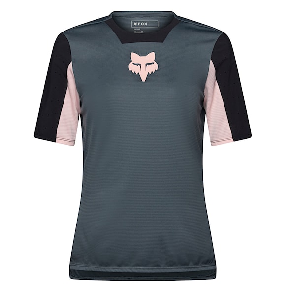 Bike koszulka Fox Wms Defend SS Jersey Creation deep cobalt 2026 - 1