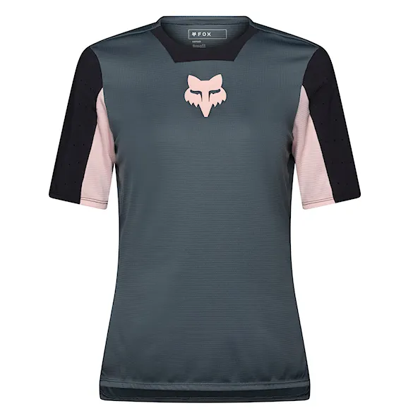 Bike Jersey Fox Wms Defend SS Jersey Creation deep cobalt 2026 - 1