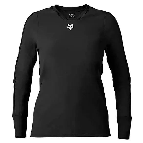 Bike koszulka Fox Wms Defend Thermal Jersey black 2026 - 3