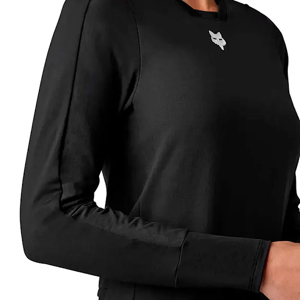 Bike koszulka Fox Wms Defend Thermal Jersey black 2026 - 4