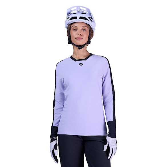 Bike dres Fox Wms Defend Thermal Jersey lilac 2025 - 1