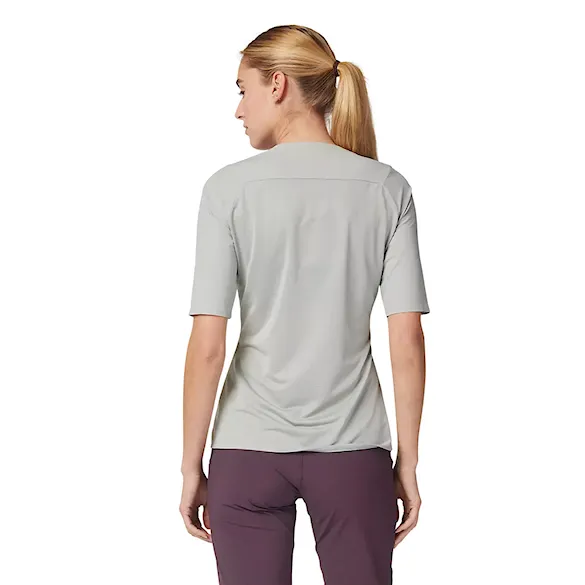 Bike Jersey Fox Wms Flexair Ascent SS Jersey grey vintage 2025 - 2