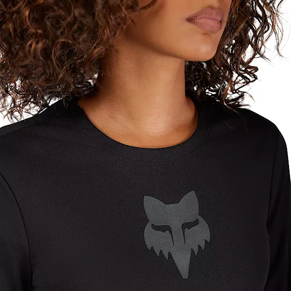 Bike koszulka Fox Wms Ranger LS Jersey Fox Head black 2026 - 5