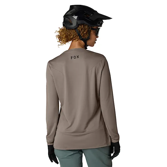 Bike Jersey Fox Wms Ranger LS Jersey Fox Head nutmeg 2026 - 2