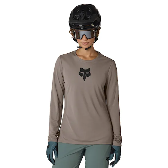 Bike Jersey Fox Wms Ranger LS Jersey Fox Head nutmeg 2026 - 1