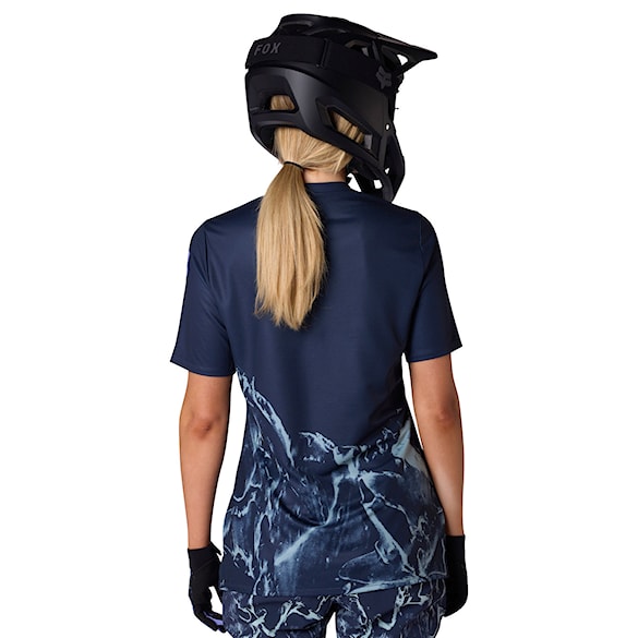 Bike dres Fox Wms Ranger SS Jersey Image Print arctic blue 2026 - 2
