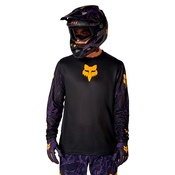 Bike dres Fox Youth Ranger LS Image Print plum 2026 - 1