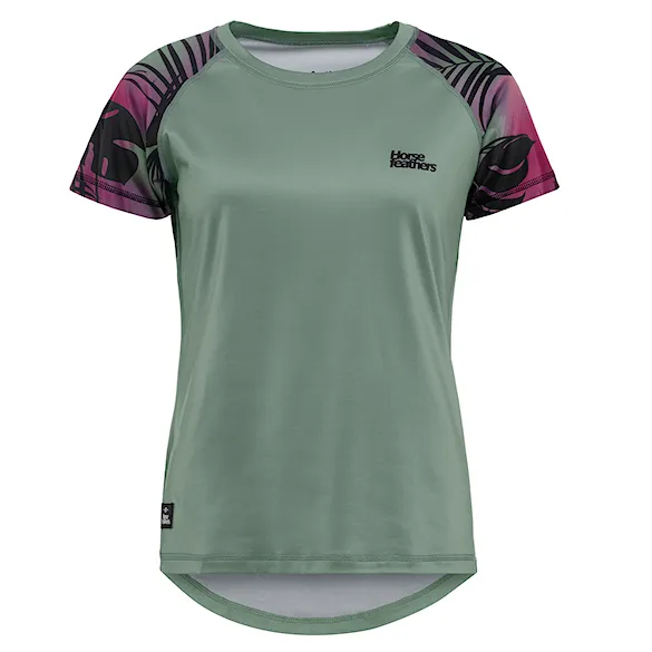 Bike koszulka Horsefeathers Deco iceberg green/hawaii 2026 - 1
