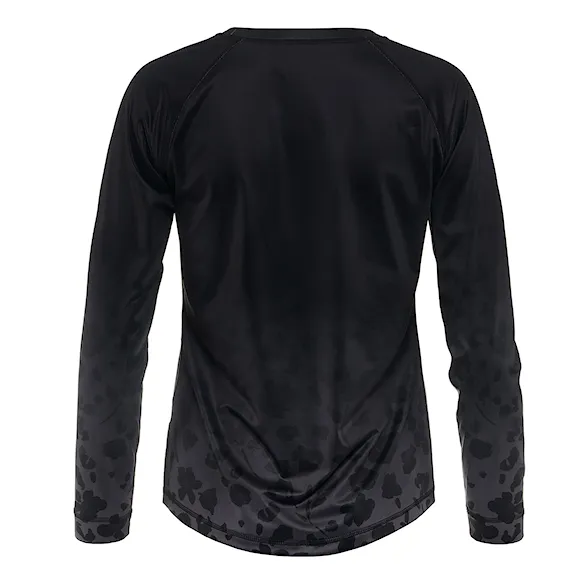 Bike koszulka Horsefeathers Deco LS black/cheetah 2026 - 2