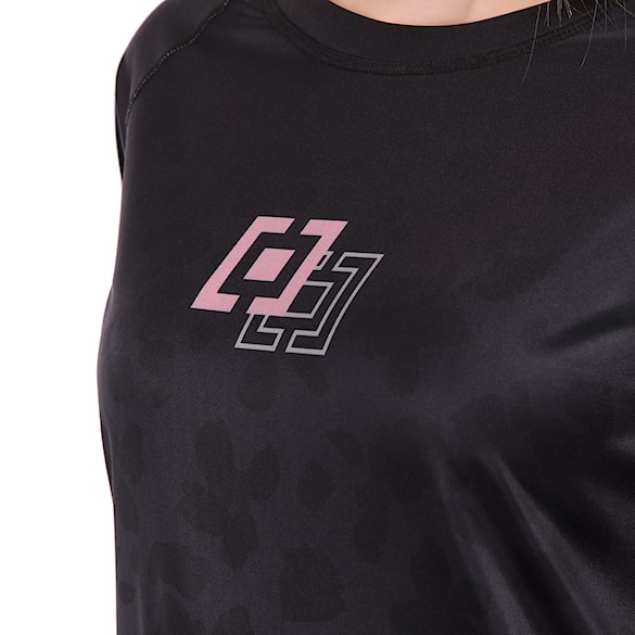 Bike Jersey Horsefeathers Deco LS black/cheetah 2026 - 3